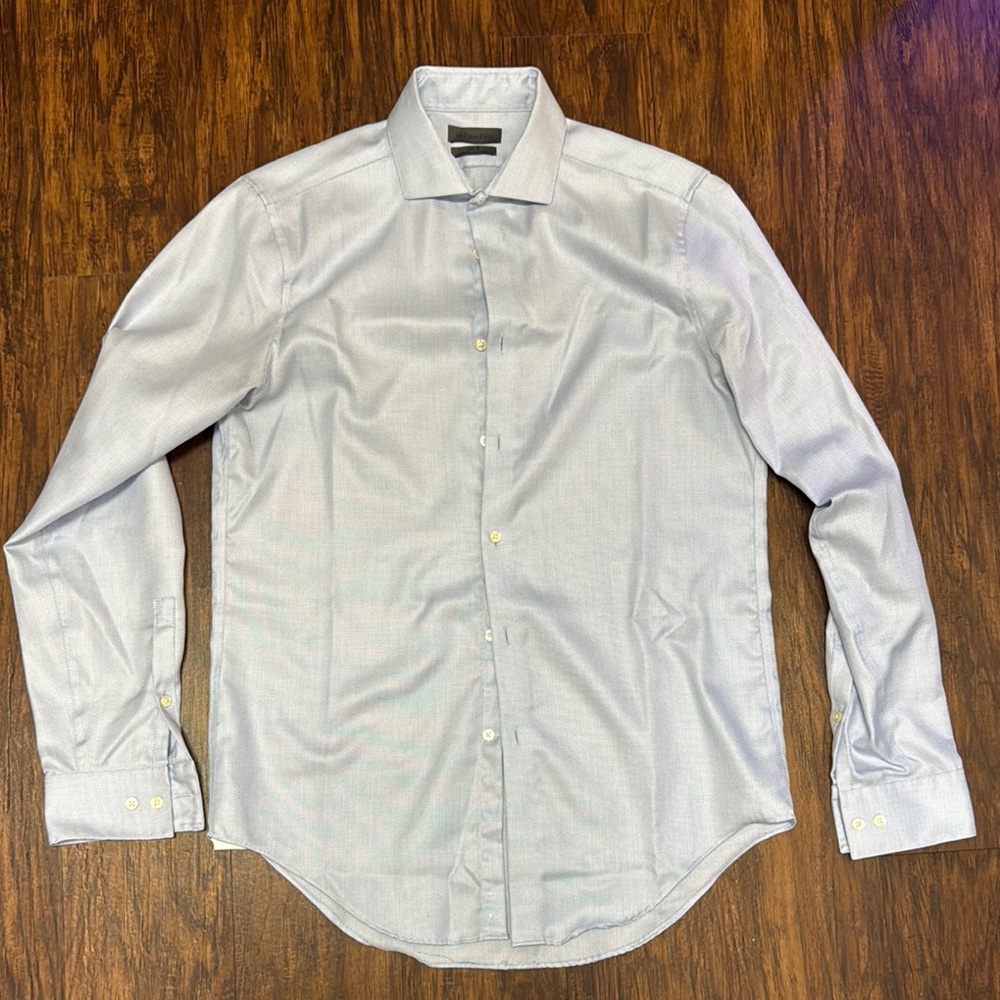 Calvin Klein Men's Sky Blue Dress Shirt